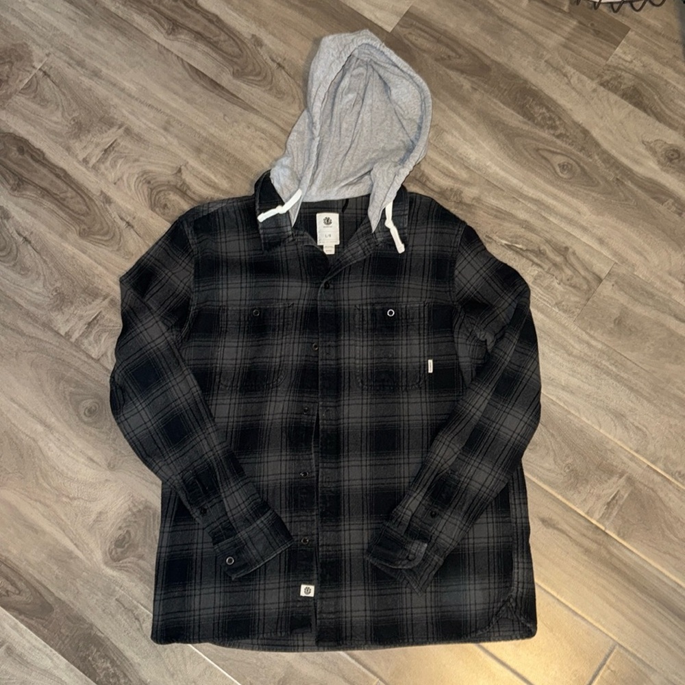 Element flannel with hood